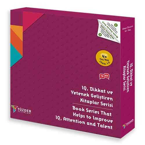 YASU！！　4本セット 4+ Yaş 6'lı Set / IQ-Dikkat Geliştiren Kitaplar Seti | ZET